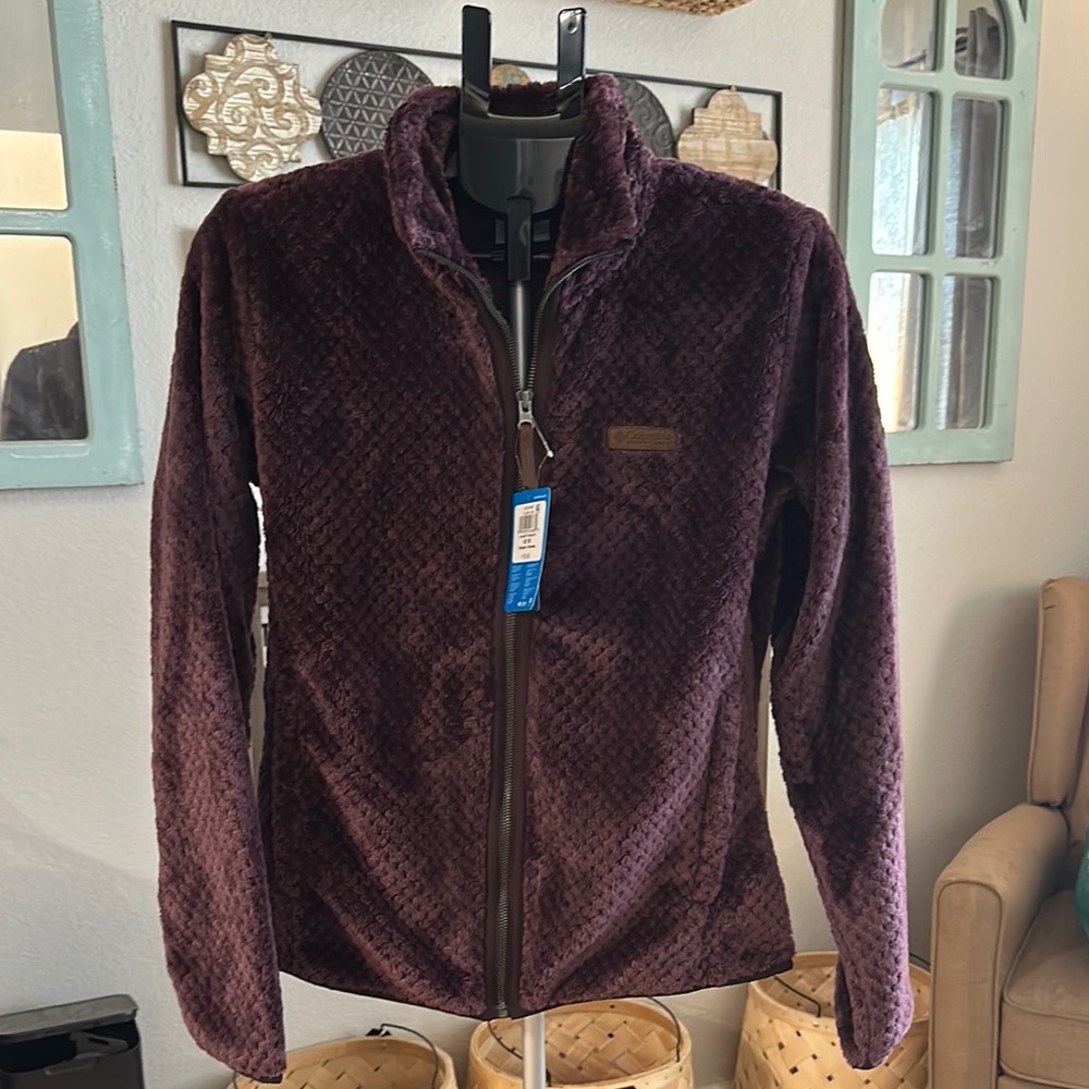 Columbia Women's Deep Purple Teddy Jacket